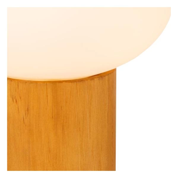 Lucide BIRTLE - Tischlampe - 1xE14 - Opal - detail 1
